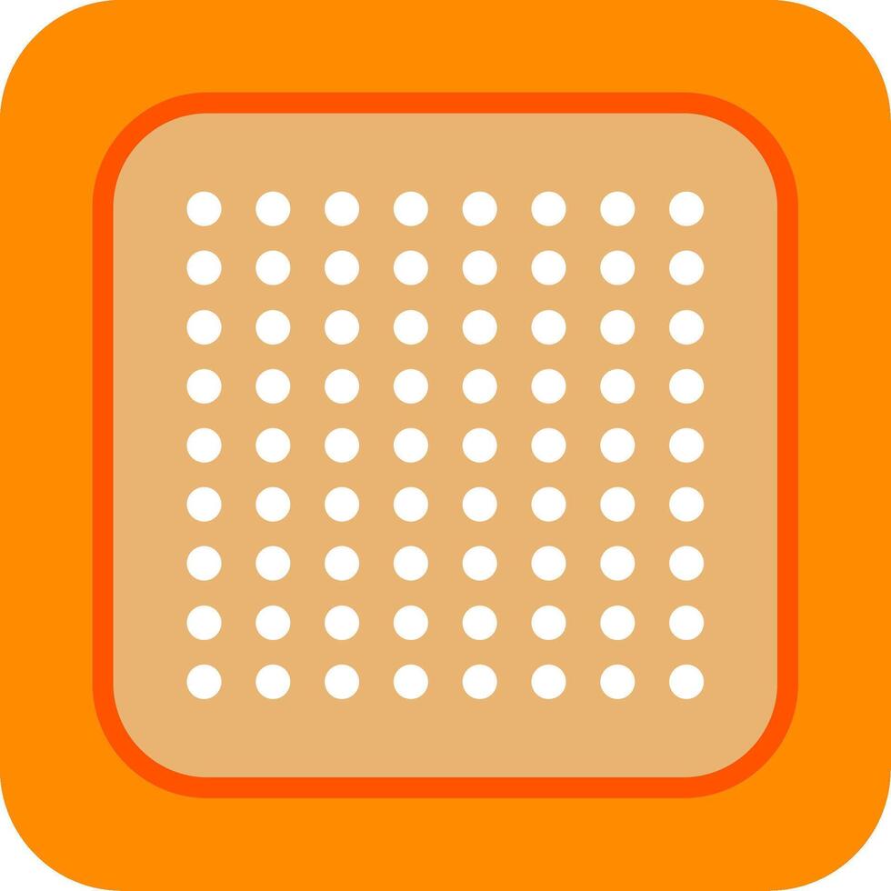 Nicotine Patch Flat Icon vector