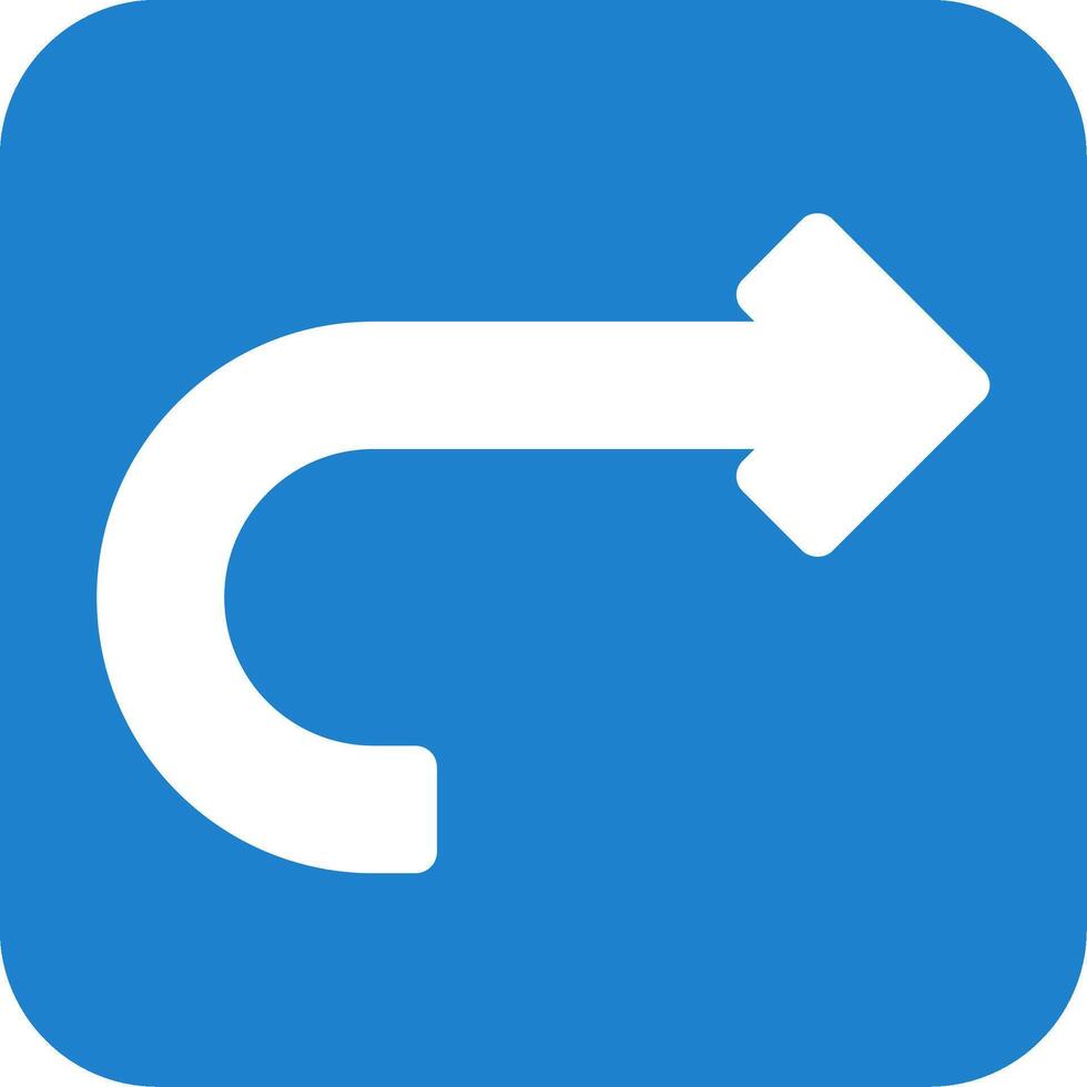Repeat Flat Icon vector