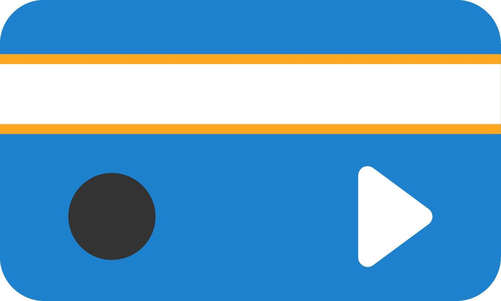 Credit Card Flat Icon vector