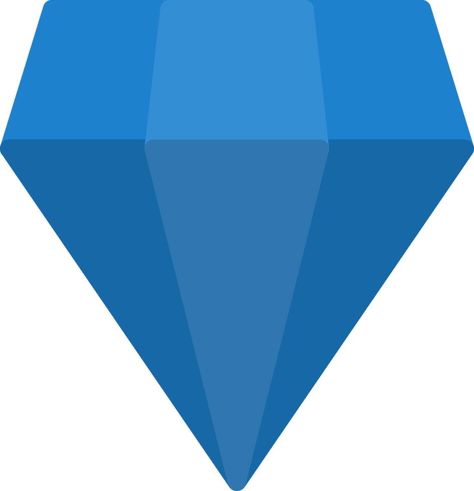 Diamond Flat Icon vector