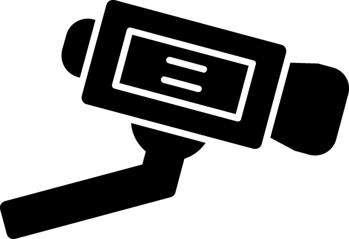 Cctv Glyph Icon vector