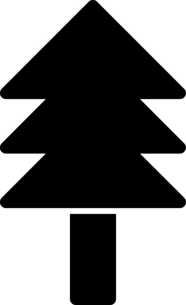 Trees Glyph Icon vector