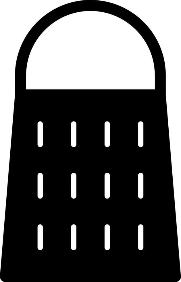 Grater Glyph Icon vector