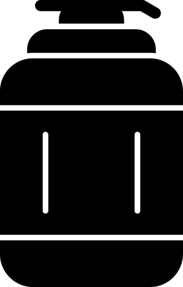 Lotion Glyph Icon vector