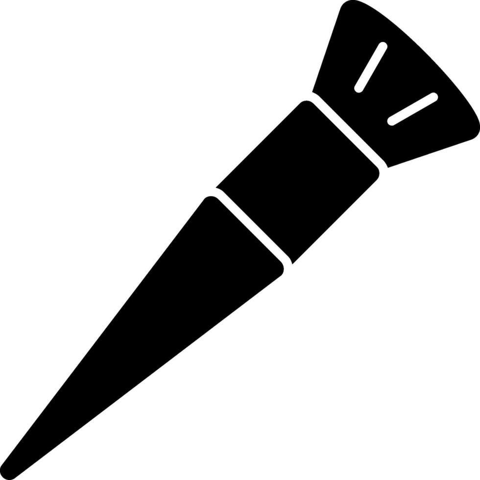 Mackup Brush Glyph Icon vector