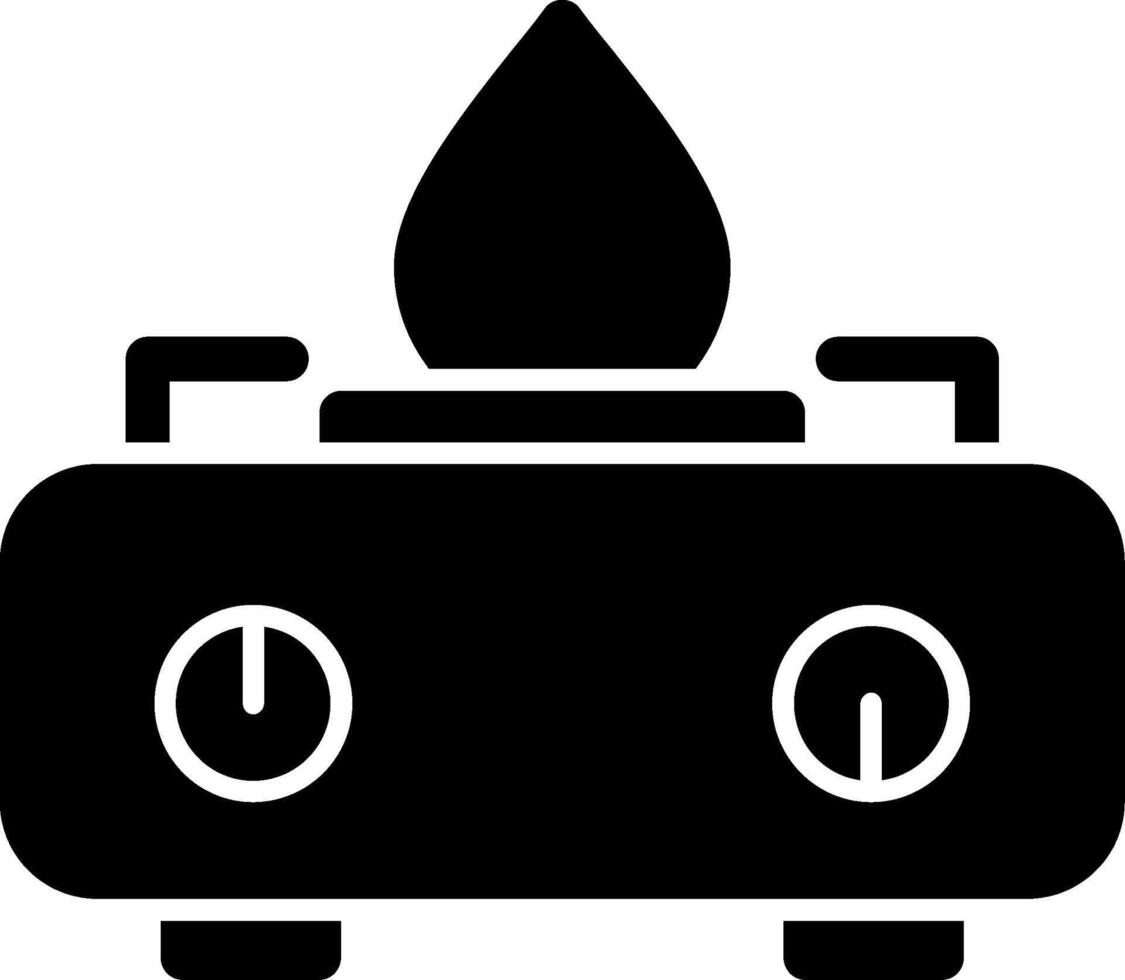 Stove Glyph Icon vector