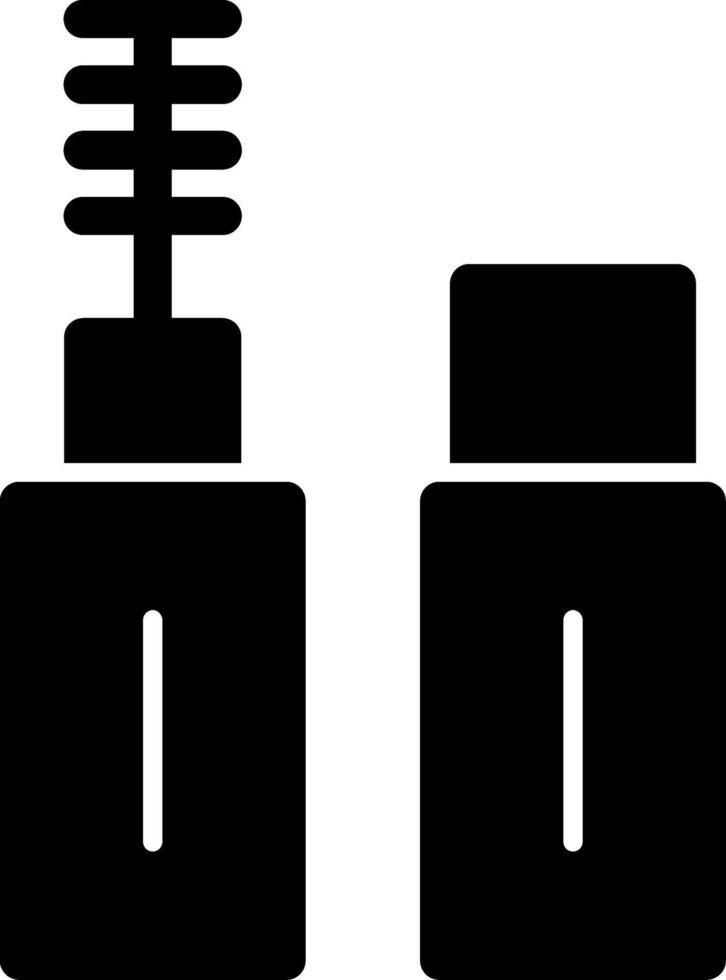 Mascara Glyph Icon vector