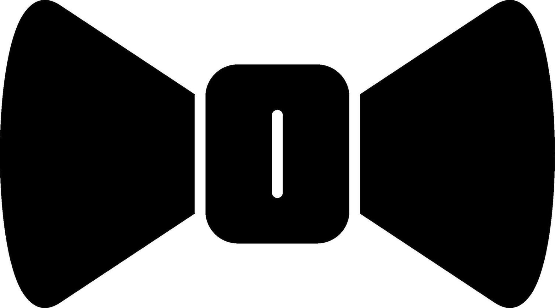 Bow Glyph Icon vector