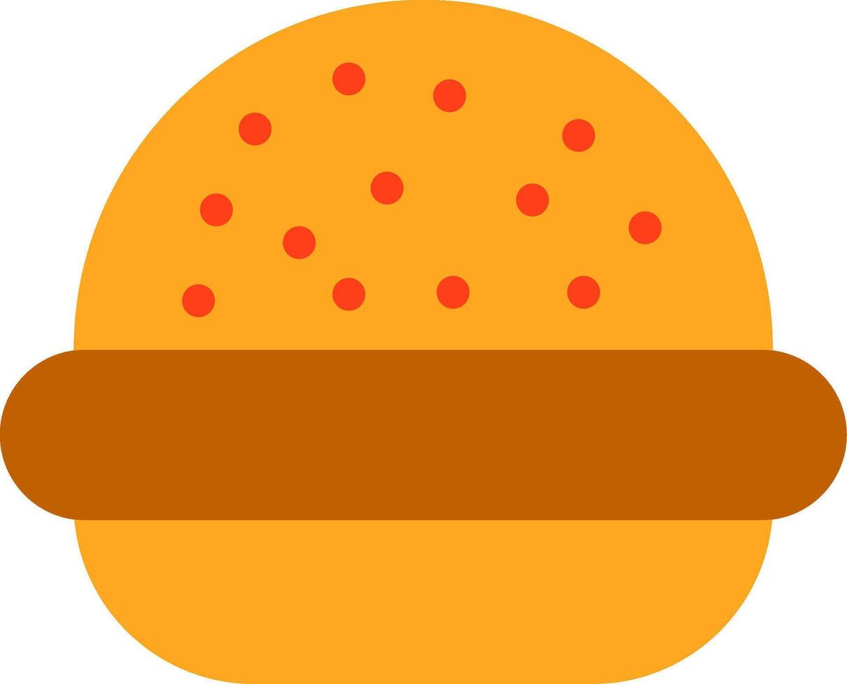 Burger Flat Icon vector