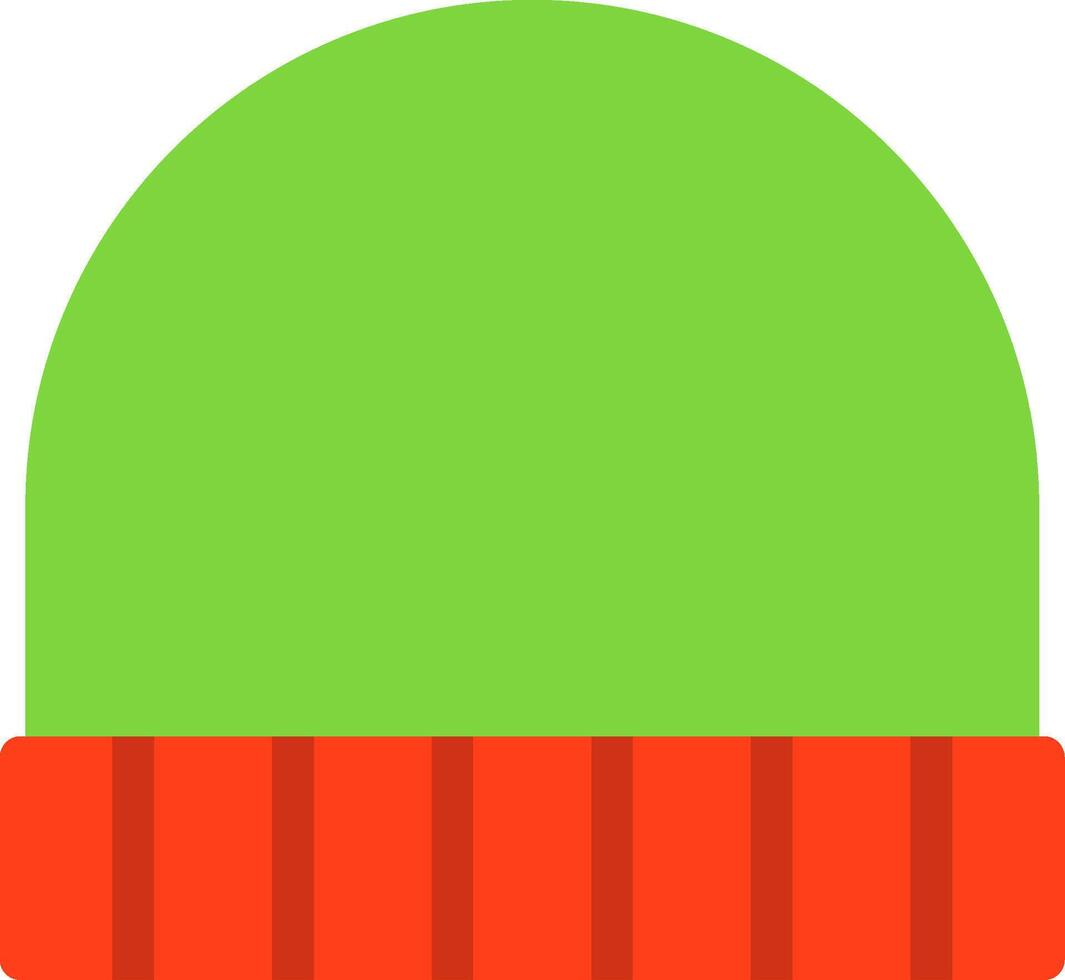 Beanie Flat Icon vector