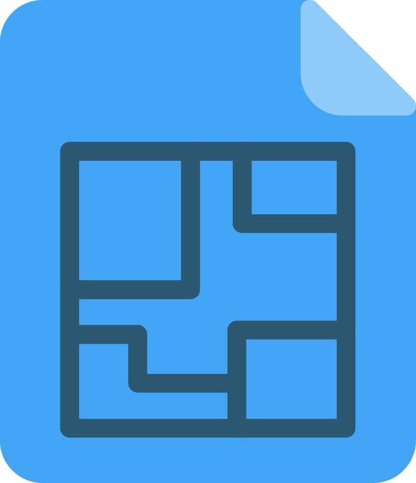 Bluerint Flat Icon vector