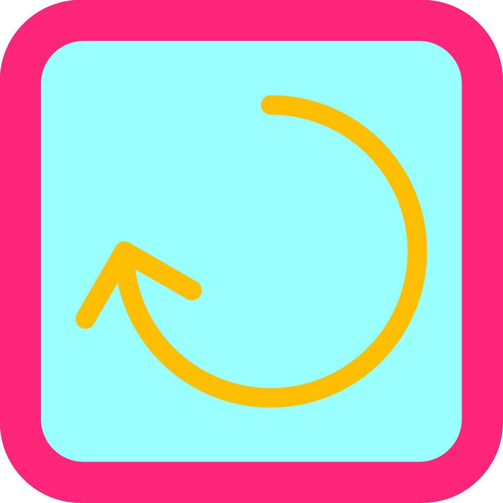 Reload Flat Icon vector