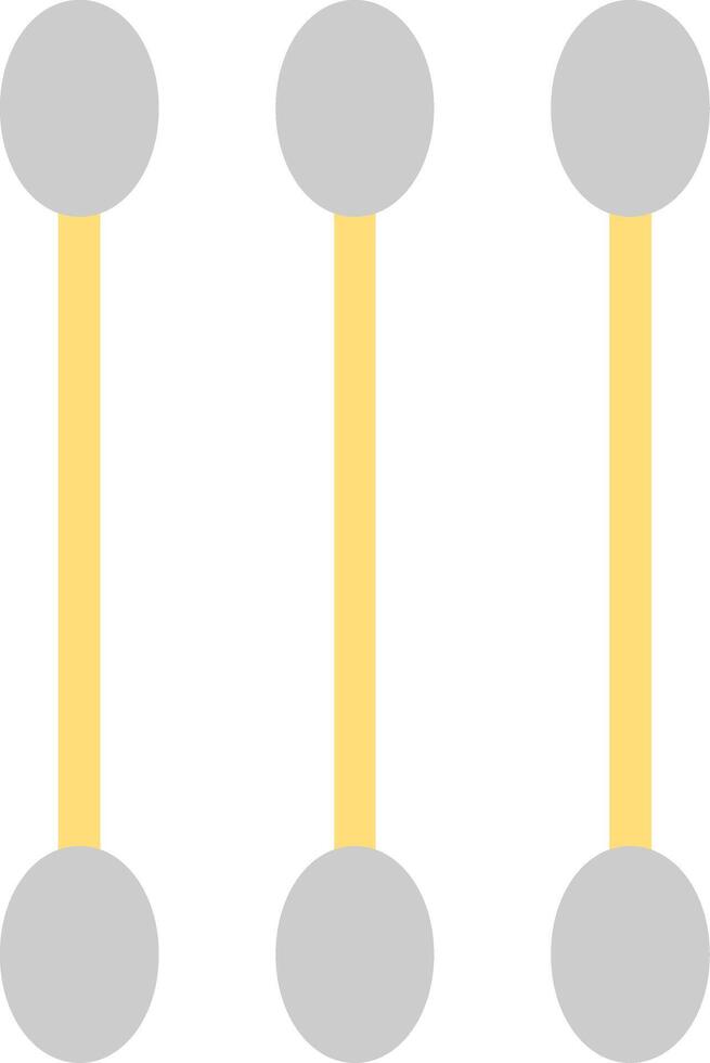 Cotton Swab Flat Icon vector