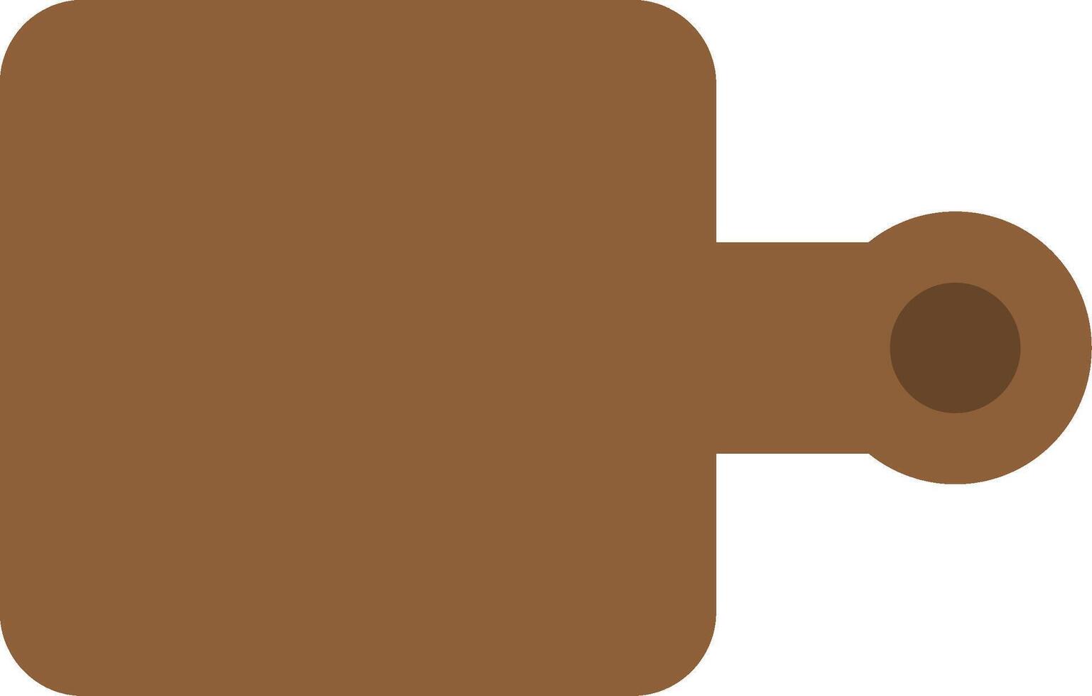 Chopping Board Flat Icon vector
