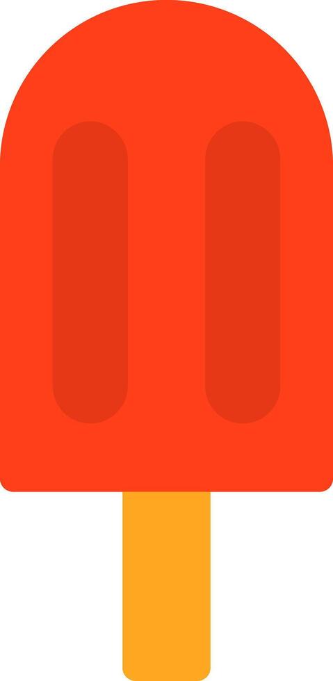 Ice Lolly Flat Icon vector