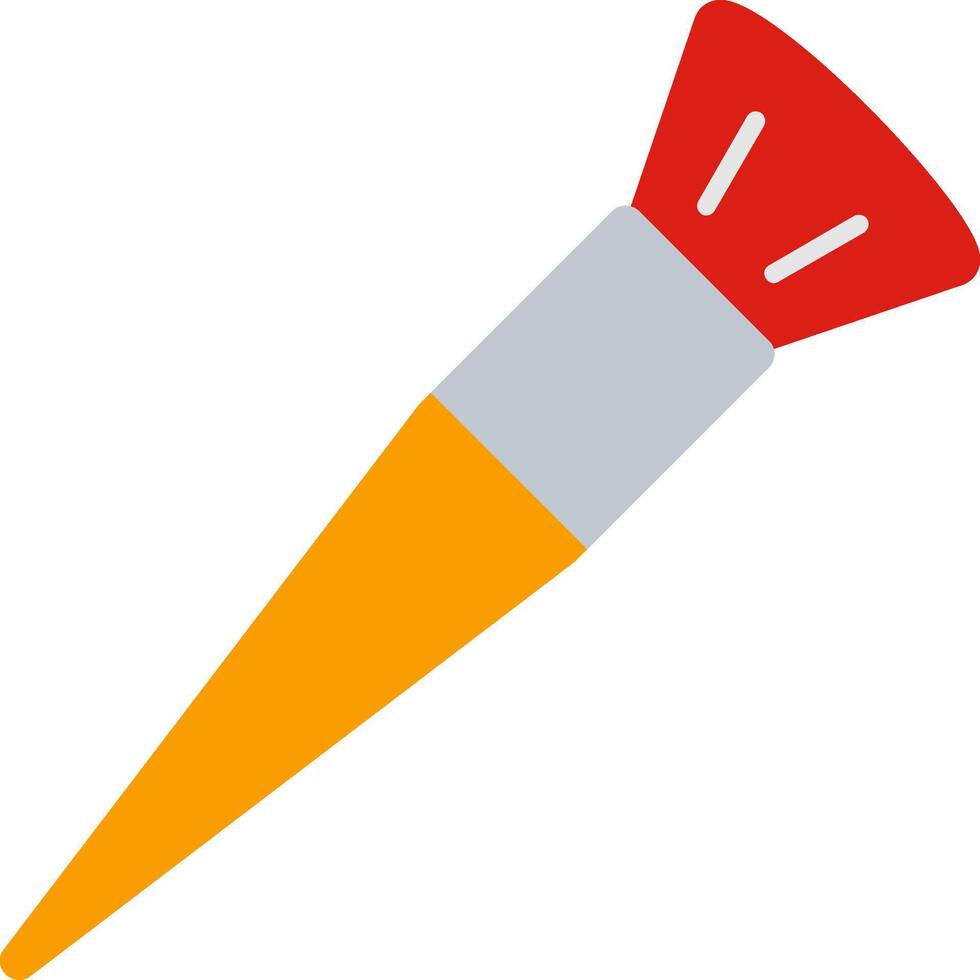Mackup Brush Flat Icon vector