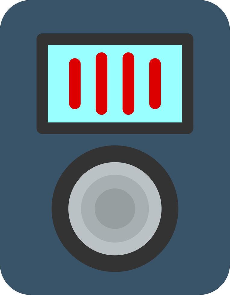 Music Player Flat Icon vector