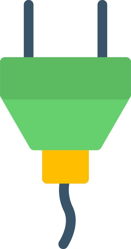 Plug Flat Icon vector