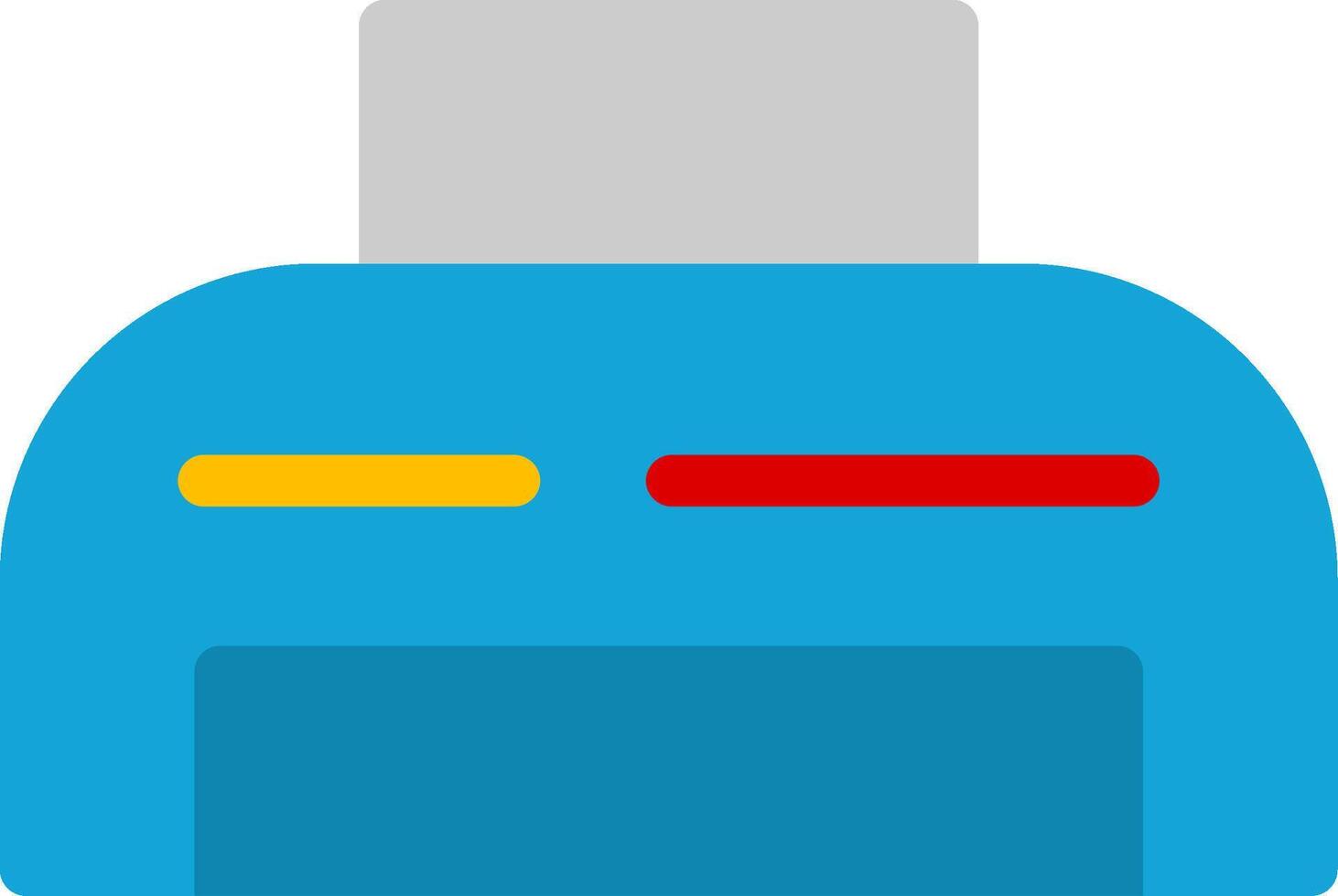Printer Flat Icon vector