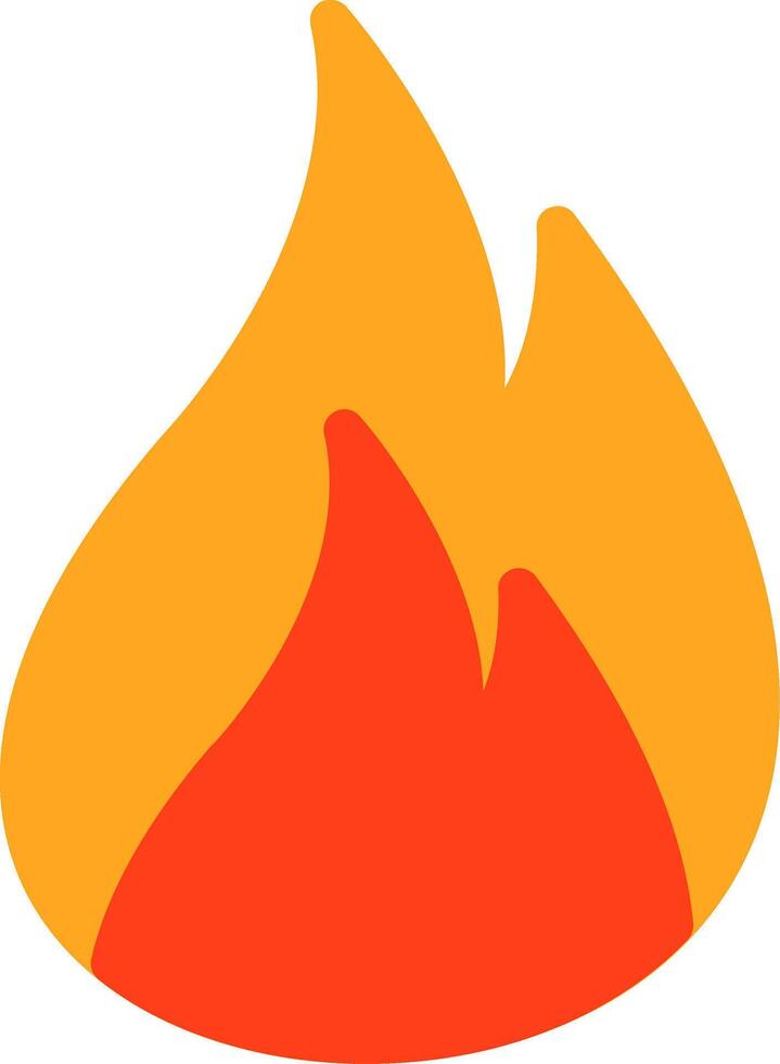 Fire Flat Icon vector