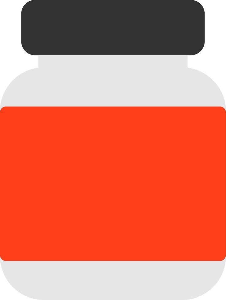 Jar Flat Icon vector