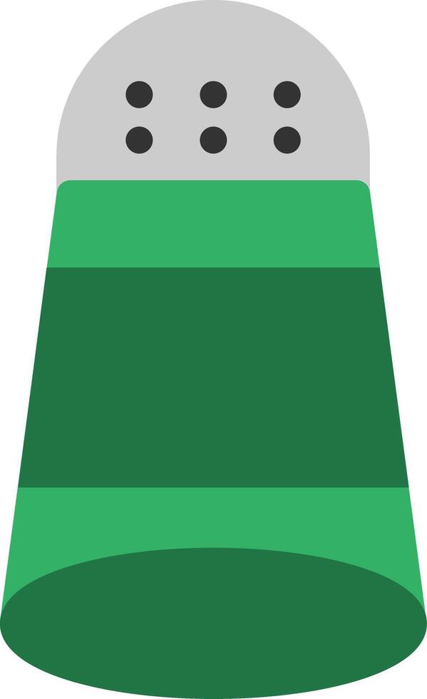Salted Flat Icon vector