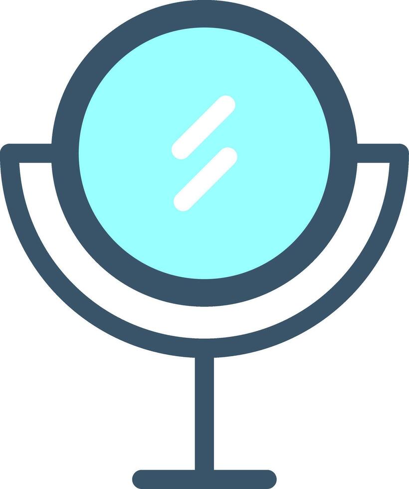 Mackup Mirror Flat Icon vector
