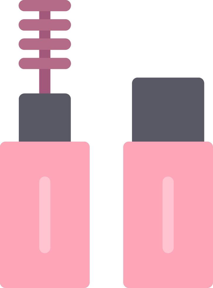 Mascara Flat Icon vector