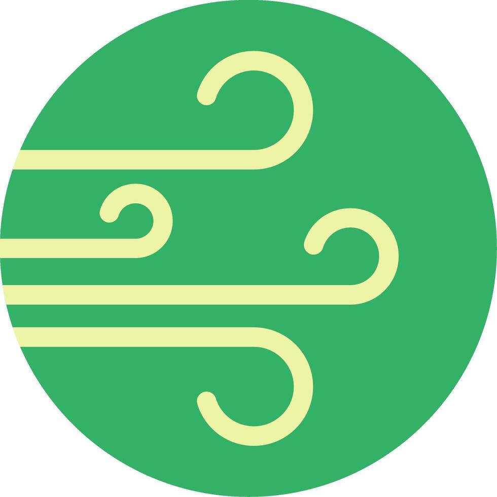 Wind Flat Icon vector