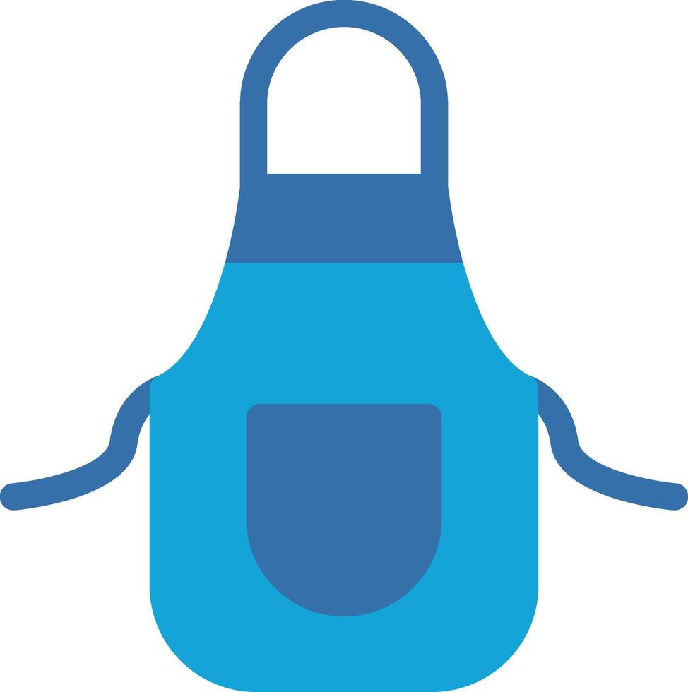 Apron Flat Icon vector