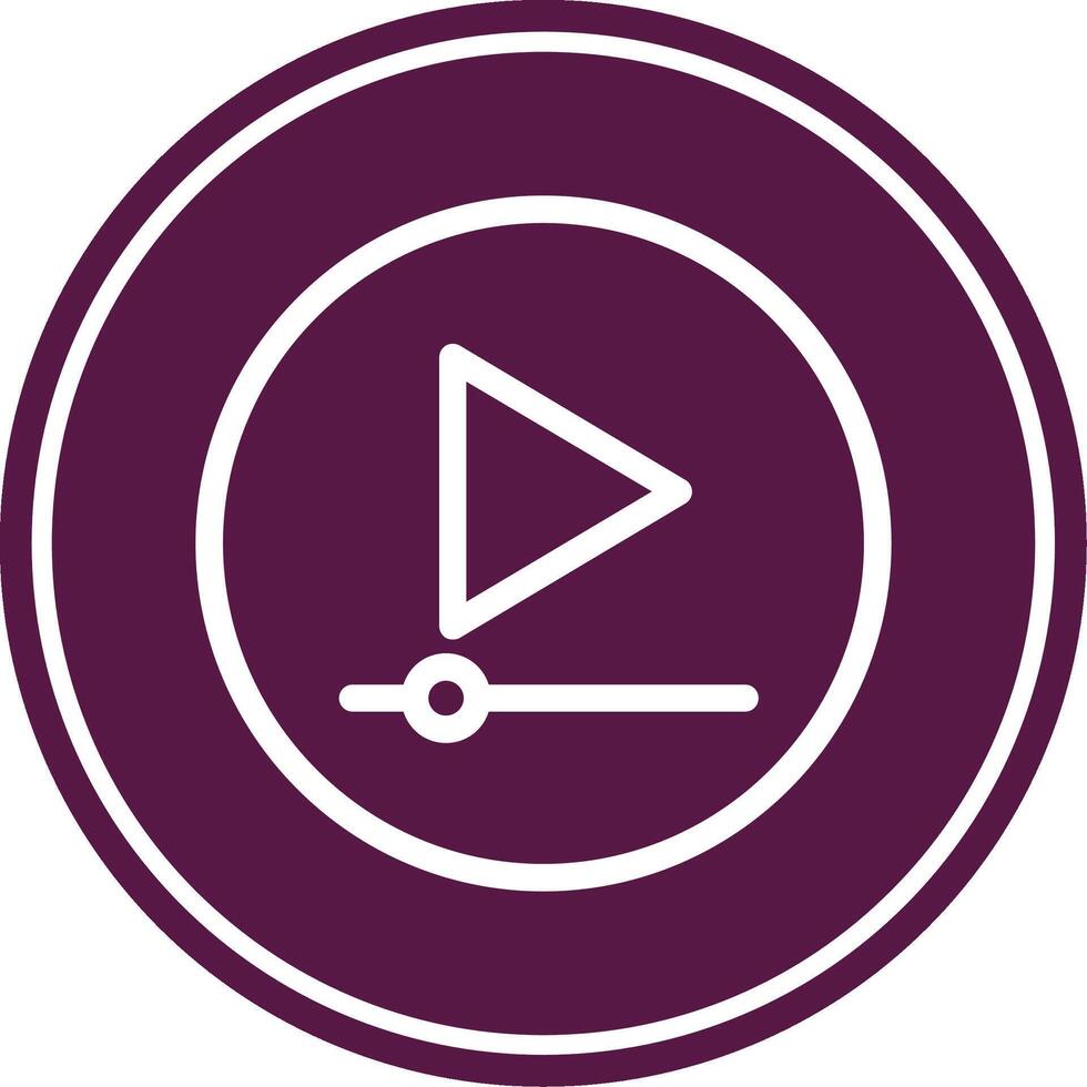 Line Circle Icon vector