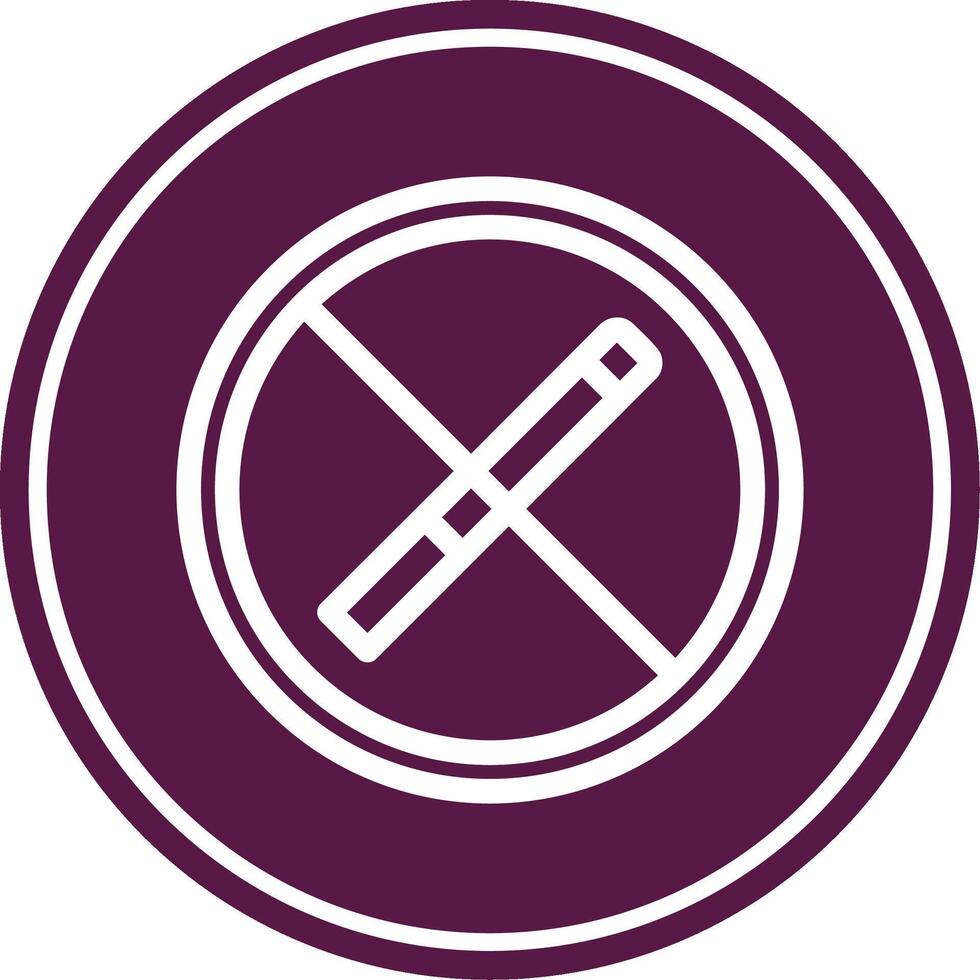 Quit Line Circle Icon vector