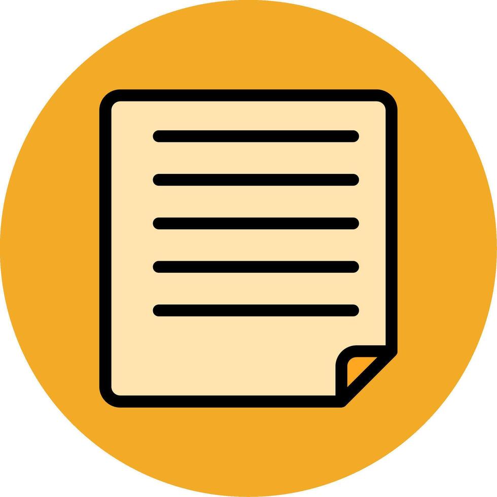 Document Filled Multi Circle Icon vector