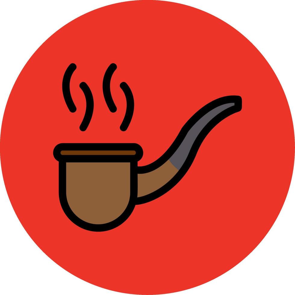 Pipe Filled Multi Circle Icon vector