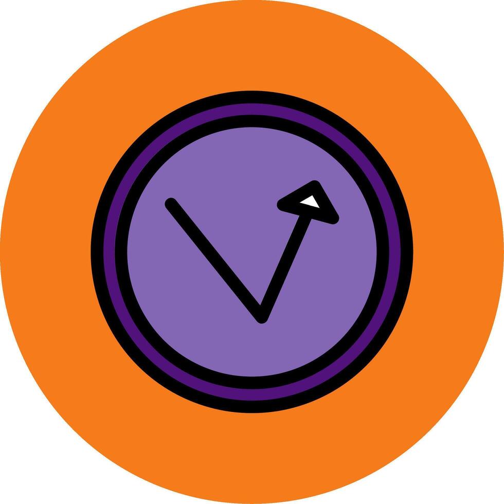 Bounce Filled Multi Circle Icon vector