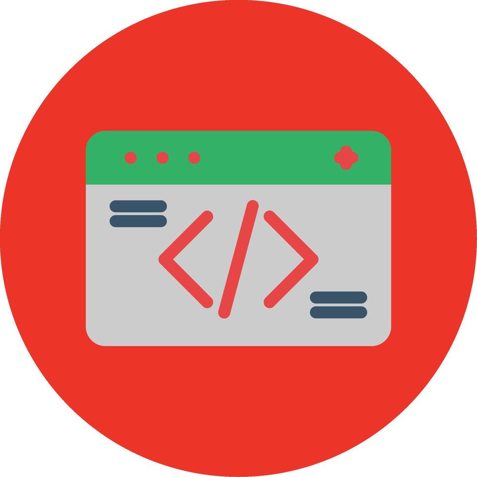 Coding Flat Multi Circle Icon 51874930 Vector Art at Vecteezy