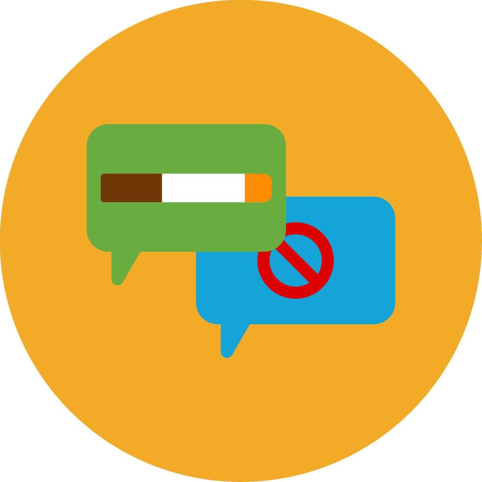 Counseling Flat Multi Circle Icon vector