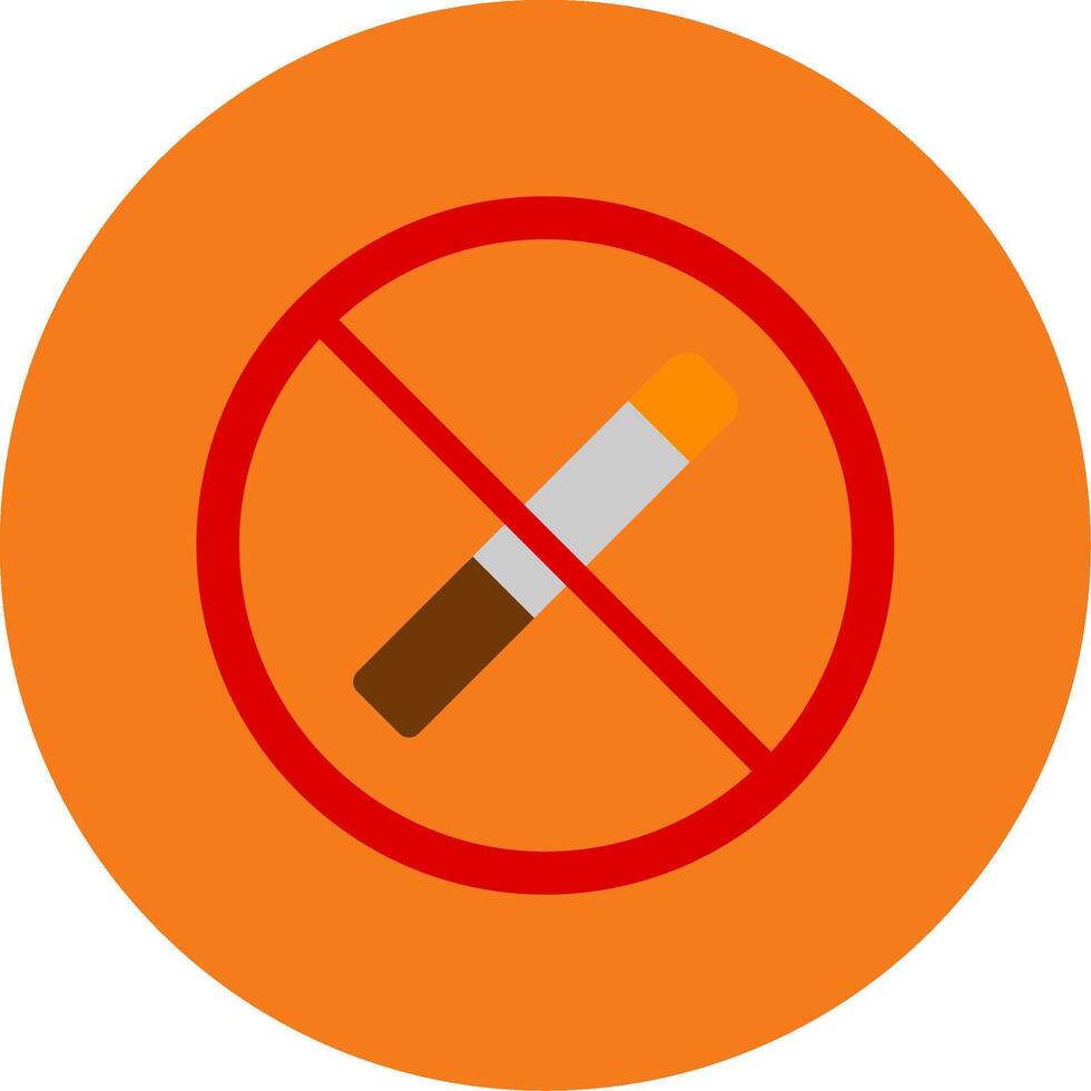 Quit Flat Multi Circle Icon vector