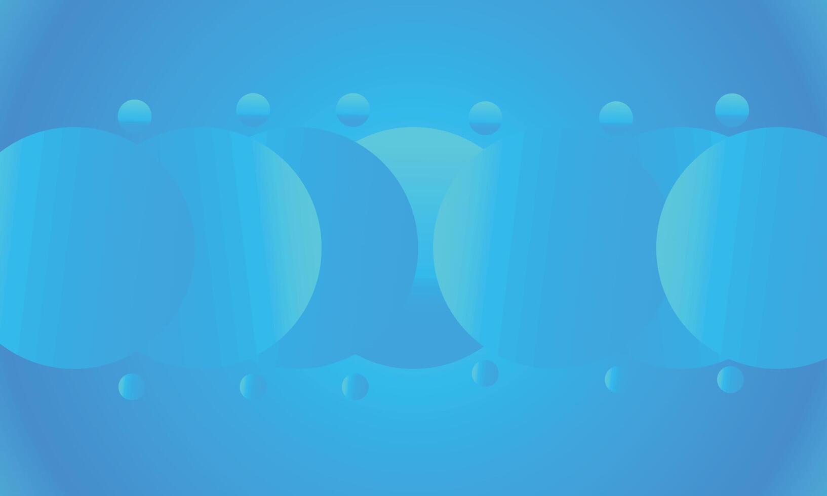 Modern blue cricle background vector