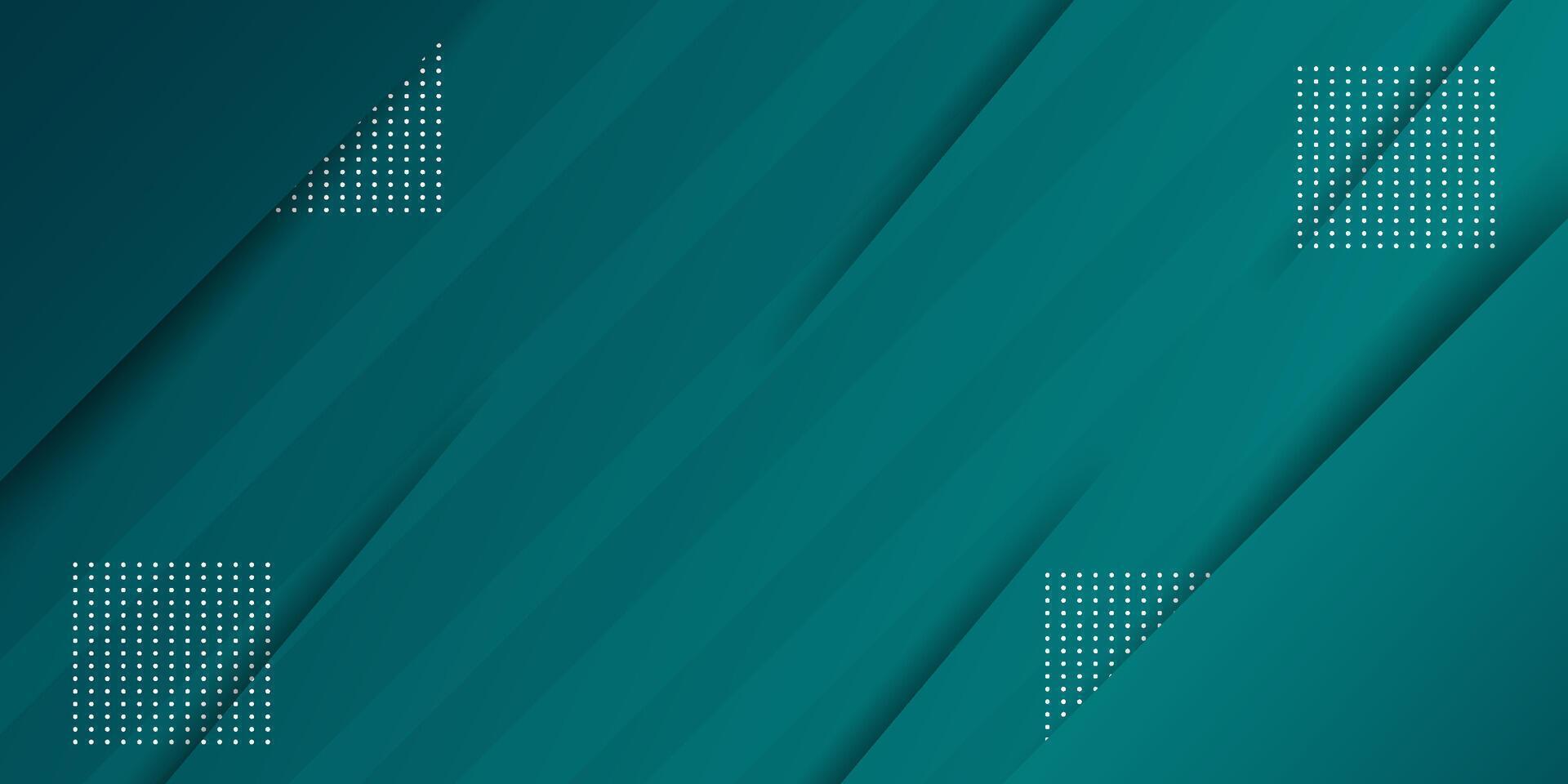 Dynamic gradient abstract background in bright green with cool shadow. Cool design. Eps10 vector