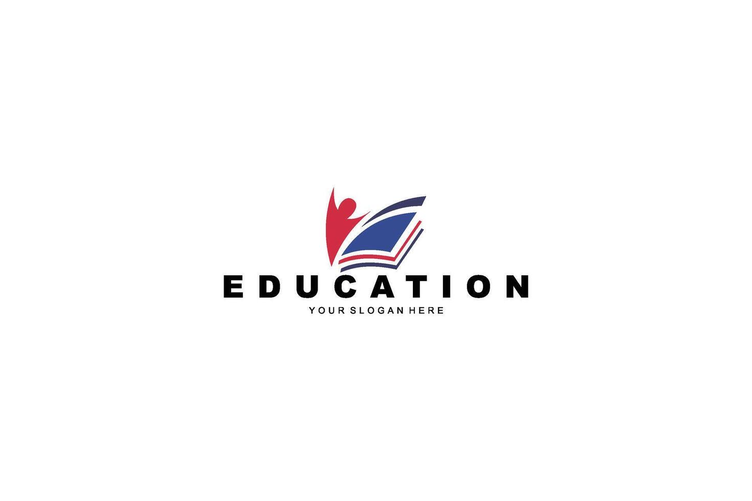 Customizable Education Logo Template for Online Courses vector