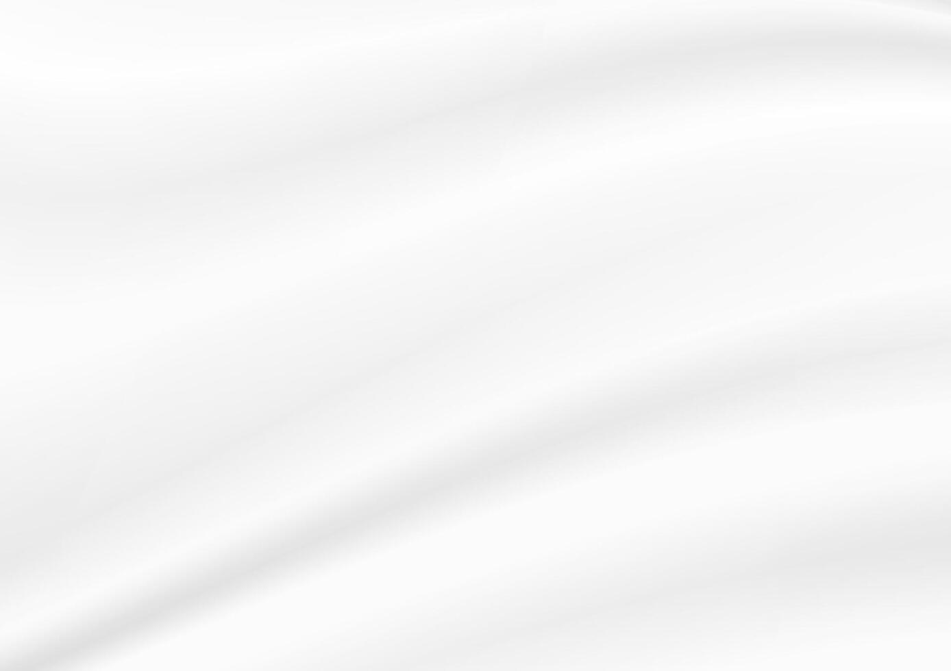 background illustration rippled white fabric. White abstract cloth textile with crease wavy folds background. vector
