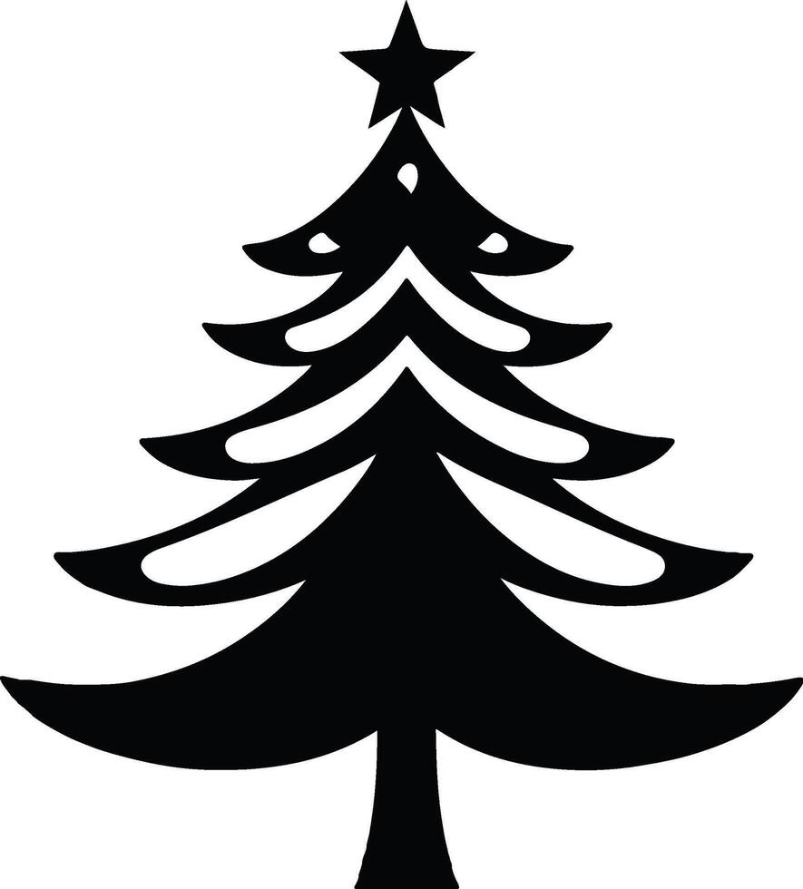 Set of Christmas icon design, Santa Tree Icon , Funny vol - 6 vector