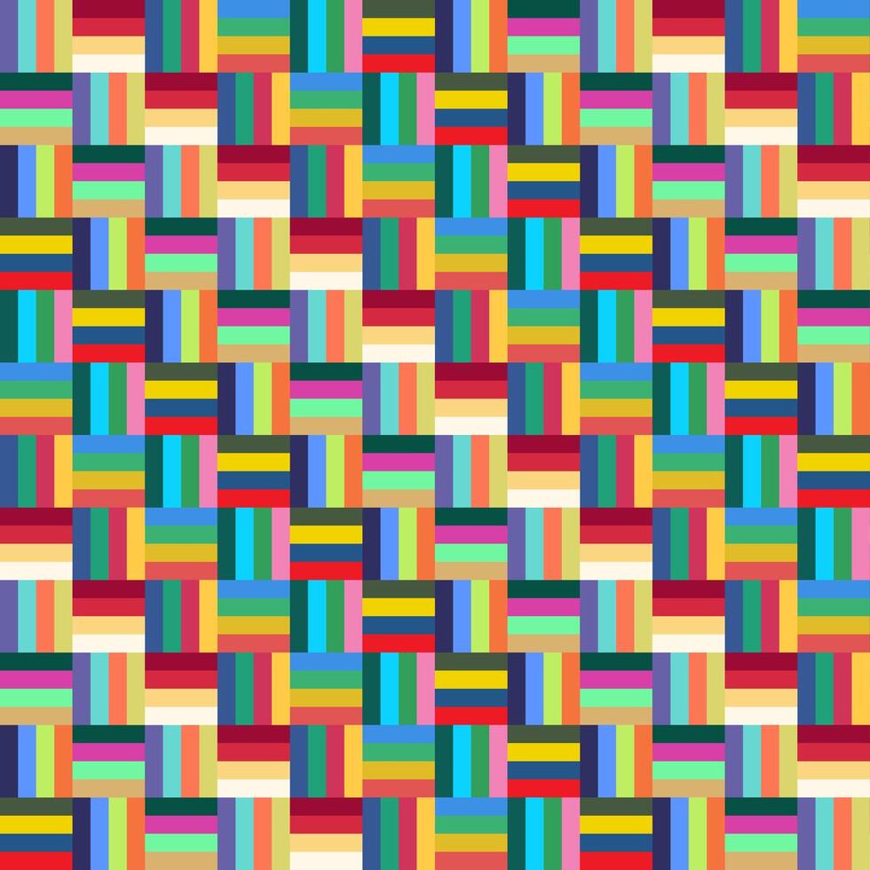 square pattern seamless abstract pattern background with colourful circles vector