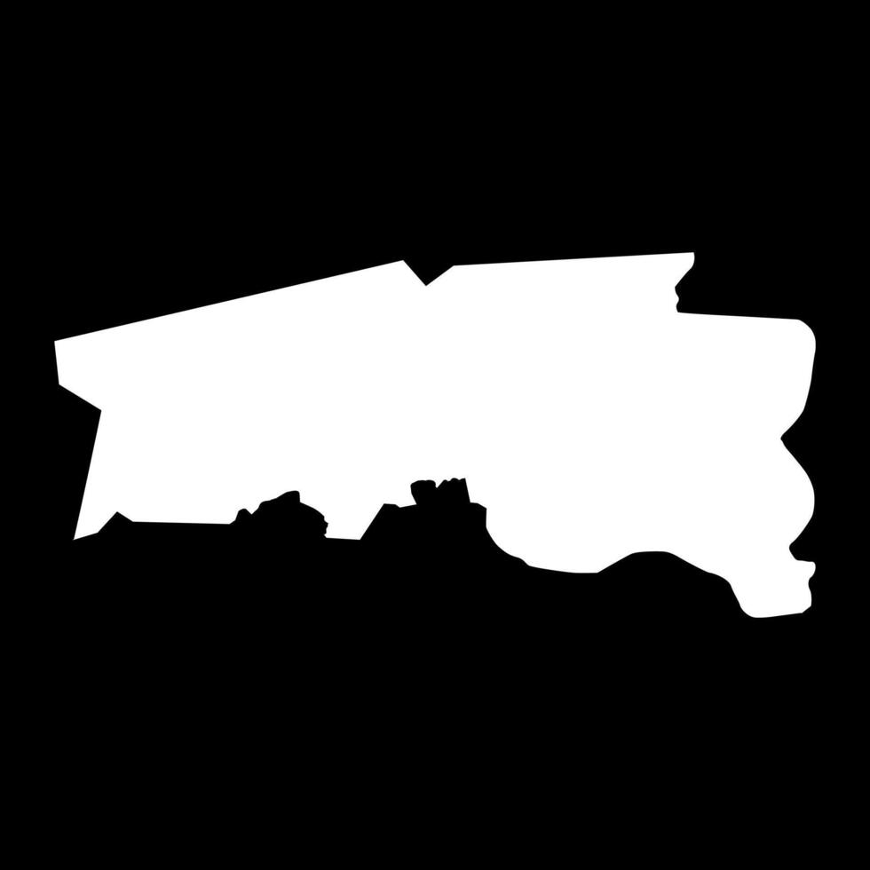 Tombouctou region map, administrative division of Mali. illustration. vector