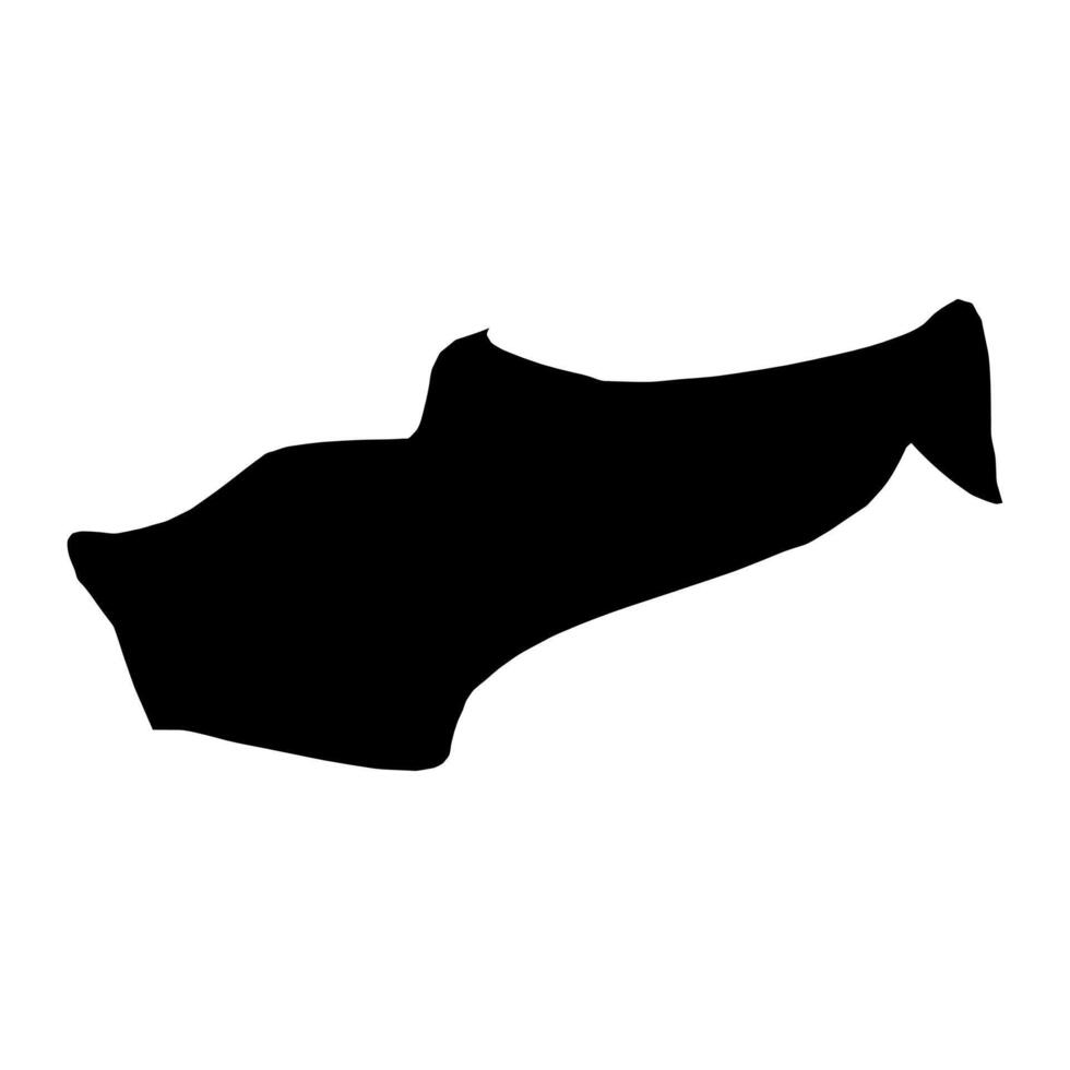 Tojikobod District map, administrative division of Tajikistan. illustration. vector