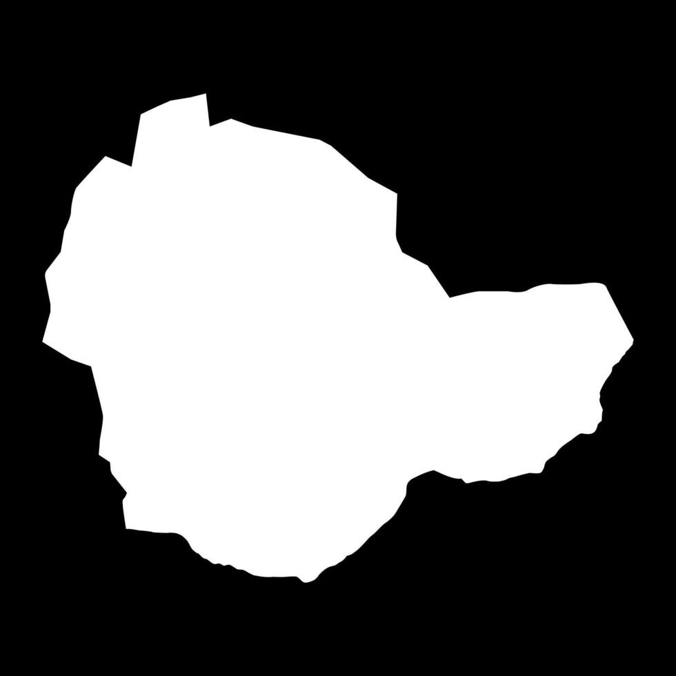 Sukhbaatar province map, administrative division of Mongolia. illustration. vector