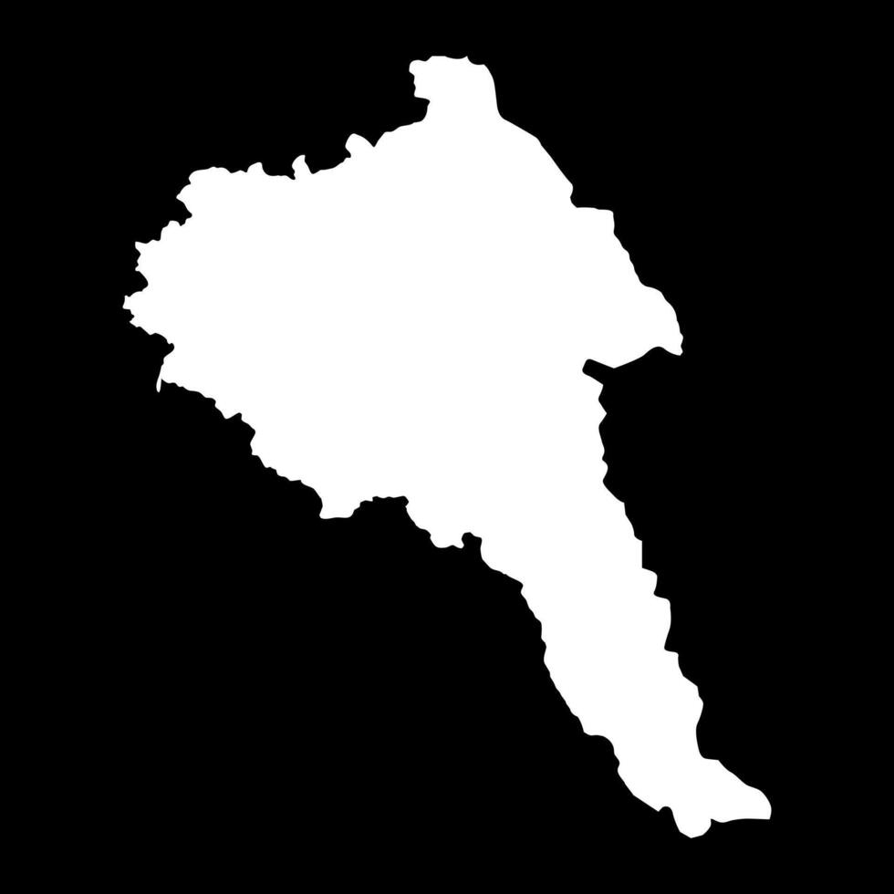 Bayan Olgii province map, administrative division of Mongolia. illustration. vector