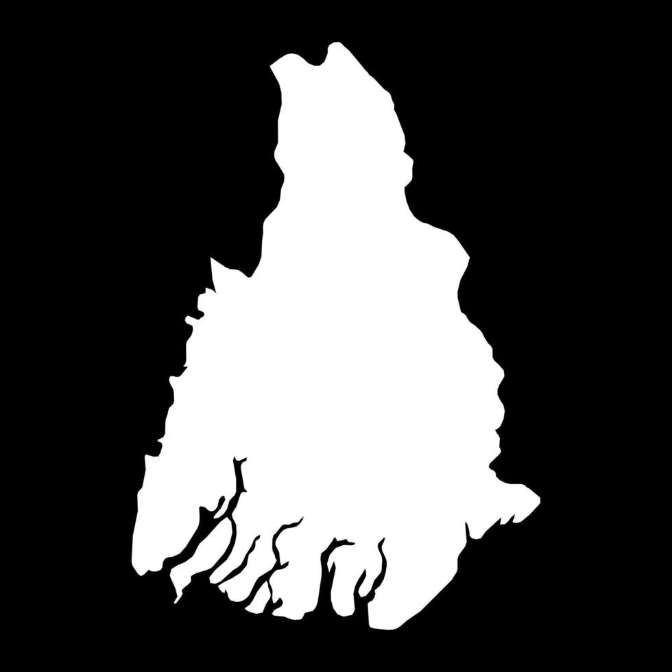 Ayeyarwady region map, administrative division of Myanmar. illustration. vector