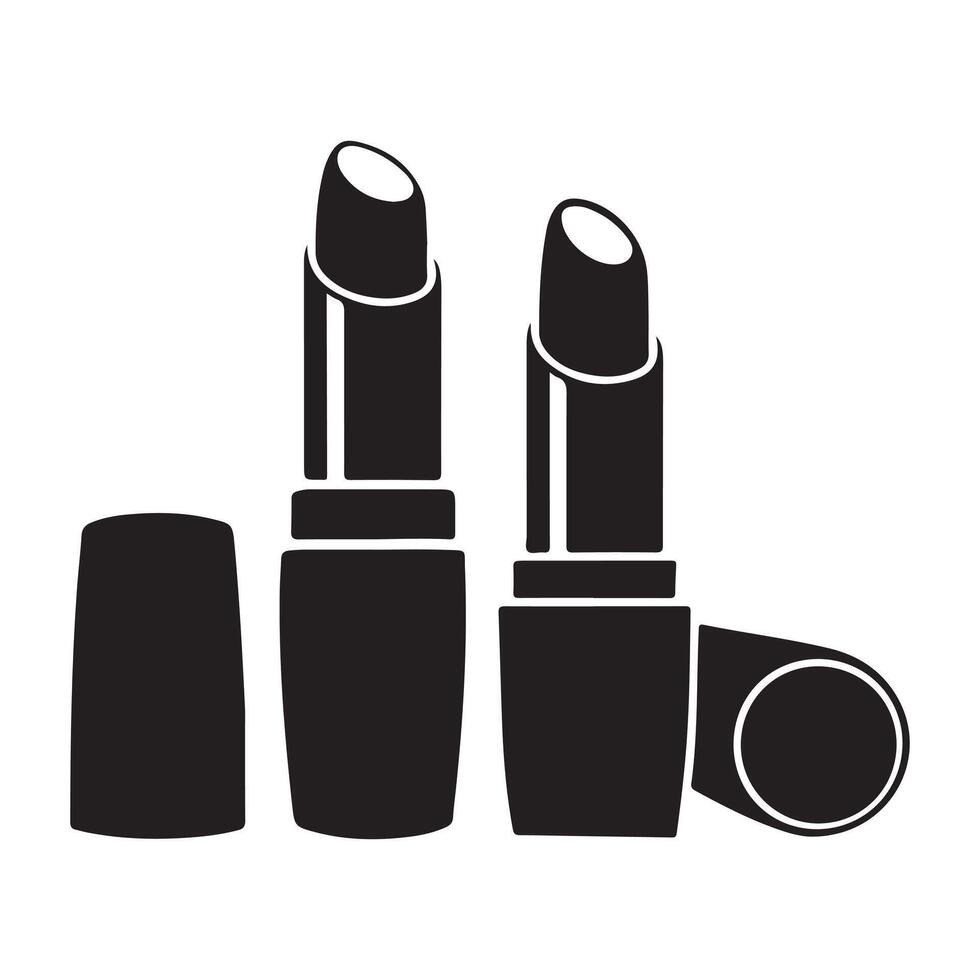 Lipstick icon illustration vector